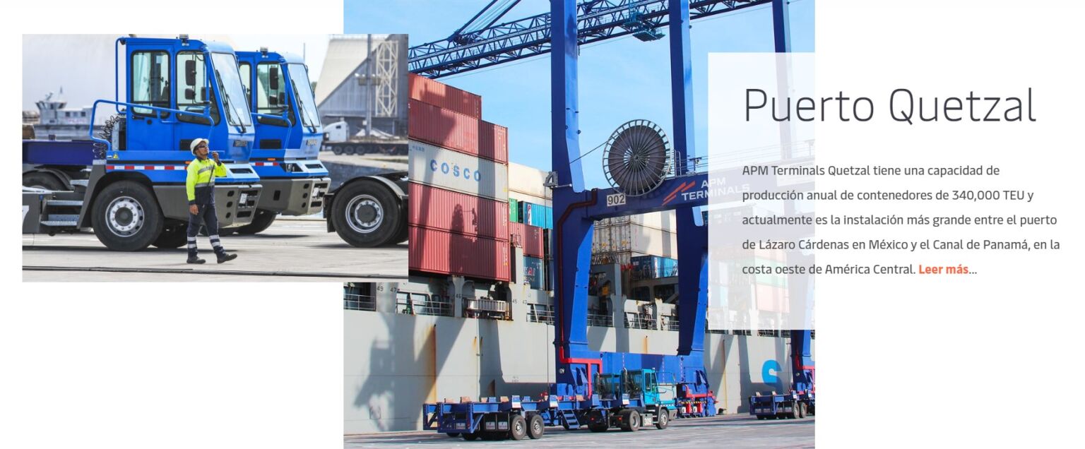 APM Terminals Quetzal - Cámara Oficial Española de Comercio de Guatemala